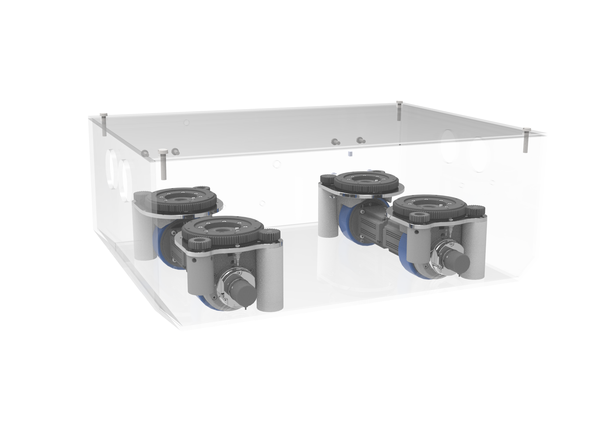 クワッド車輪ドライブ